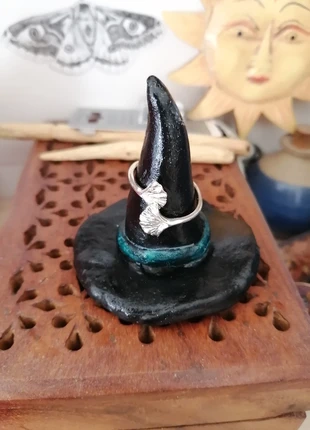Porte bague chapeau de sorcière, marque: Artisanal, état: Neuf sans étiquette, 10,00 €, 11,20 € Protection acheteurs incluse