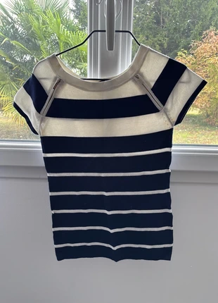 Marinière à manches courtes – Taille S – Classique & tendance, marque: Morgan, état: Très bon état, taille: S / 36 / 8, 5,00 €, 5,95 € Protection acheteurs incluse