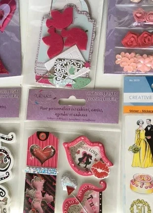 Lot de 6 planches de stickers neuves, marque: Stickers, état: Neuf avec étiquette, 5,00 €, 5,95 € Protection acheteurs incluse