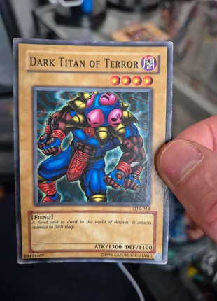 Carte Yu-Gi-Oh ! Dark Titan Of Terror sdk-014 Konami, brand: Konami, condition: Good, €2.00, €2.80 includes Buyer Protection Pro