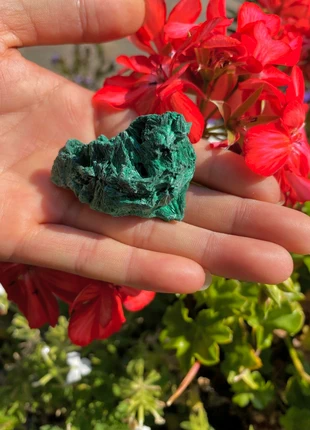 Minerales-Malaciet- ruwe edelsteen /Malachite - rawstone- minerals collection, merk: Mineralogie, staat: Nieuw zonder prijskaartje, € 4,99, € 5,94 inclusief Kopersbescherming