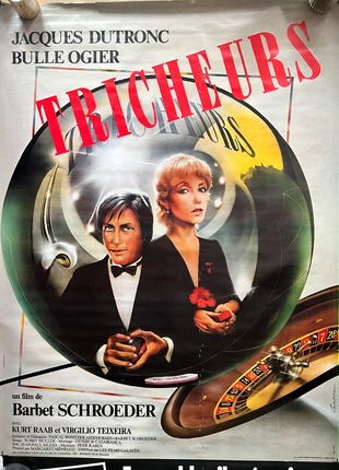 Affiche originale du film Tricheurs avec Jacques Dutronc - format 120x160 cm, marca: Tricheurs, estado: Bueno, 10,00 €, 11,20 € Protección al comprador incluida