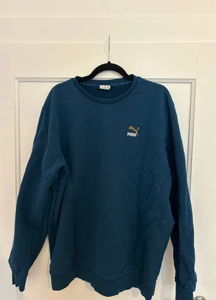 Dunkelblauer Puma Sweater, marque: Puma, état: Bon état, taille: XL, 5,00 €, 5,95 € Protection acheteurs incluse