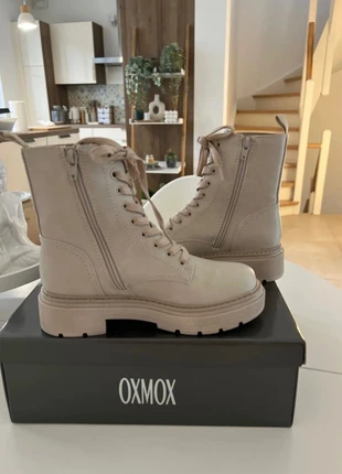 Bottines beige de la marque OXMOX taille 36, marque: Oxmox, état: Très bon état, taille: 36, 20,00 €, 21,70 € Protection acheteurs incluse