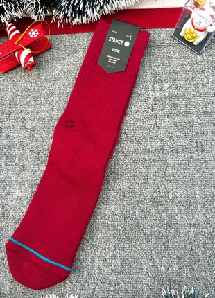Chaussettes Stance β Casual Red Classic Crew (Γ©dition premium introuvable en Europe), merk: Stance, staat: Nieuw met prijskaartje, maat: S | 38β42, β¬ 10,99, β¬ 12,24 inclusief Kopersbescherming Pro