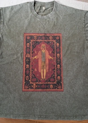 Green The Big Lebowski baggy t-shirt, brand: nerdywave, condition: New without tags, size: M, £10.00, £11.20 includes Buyer Protection