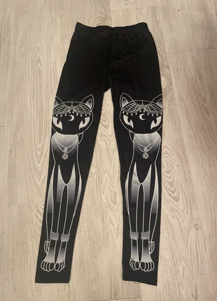 Gothic legging, merk: Alternative, staat: Goed, maat: S / 36 / 8, € 5,00, € 5,95 inclusief Kopersbescherming