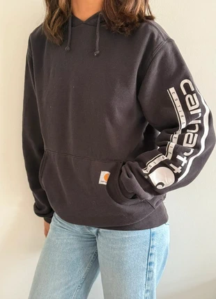 Pull / Sweat à capuche cordon & poches avant Carhartt taille S couleur noir., état: Très bon état, taille: S / 36 / 8, 19,99 €, 21,69 € Protection acheteurs incluse