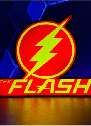 The Flash Logo Lightbox LED, brand: NO LABEL, condition: New without tags, £20.00, £21.70 includes Buyer Protection Pro