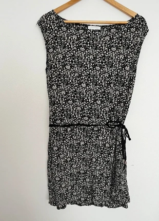 🖤 Promod Black & Beige Printed Dress – Size M, merk: Promod, staat: Heel goed, maat: M / 38 / 10, € 3,50, € 4,38 inclusief Kopersbescherming