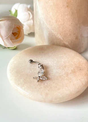 Navelpiercing vlinder, merk: geen merk, staat: Heel goed, € 12,00, € 13,30 inclusief Kopersbescherming