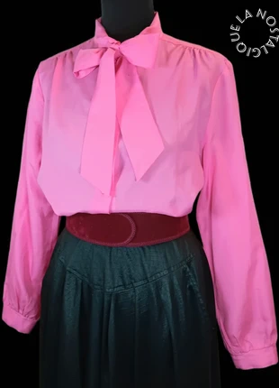 Chemise chemisier col cravate vintage années 70, marque: Vintage, état: Très bon état, taille: M / 38 / 10, 16,00 €, 17,50 € Protection acheteurs (Pro) incluse