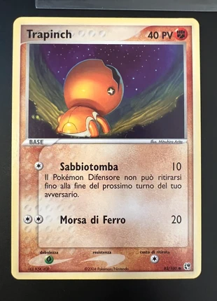 Pokémon Trapinch 82/100 ITA, marke: Pokémon, zustand: Sehr gut, 5,90 €, 6,90 € inklusive Vinted-Käuferschutz
