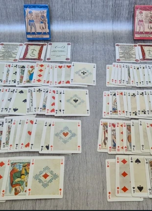2 Jeux de cartes révolutionnaires 1793 Dusserre bleu rouge complet Bastille rare collection, brand: Dusserre, condition: Good, €24.90, €26.85 includes Buyer Protection