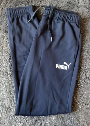 Jogging Puma bleu logo floquer 13/14 ans XS homme sport, merk: Puma, staat: Heel goed, maat: XS, € 5,00, € 5,95 inclusief Kopersbescherming