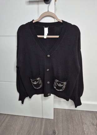 Marla Wynne Collection SofKnit Cardigan with Beaded Pockets Black Size S RRP£108, brand: MARLA WYNNE, condition: New without tags, size: S / UK 8-10, £25.00, £26.95 includes Buyer Protection
