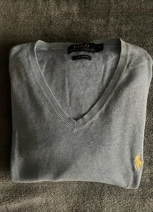Pull col V Ralph Lauren taille S logo brodé Jaune, marque: Ralph Lauren, état: Très bon état, taille: S, 28,00 €, 30,10 € Protection acheteurs incluse