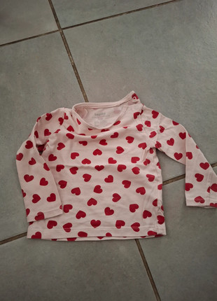 Tee-shirt manche longue, marque: Lupilu, état: Très bon état, taille: 9-12 mois / 74 cm, 2,00 €, 2,80 € Protection acheteurs incluse