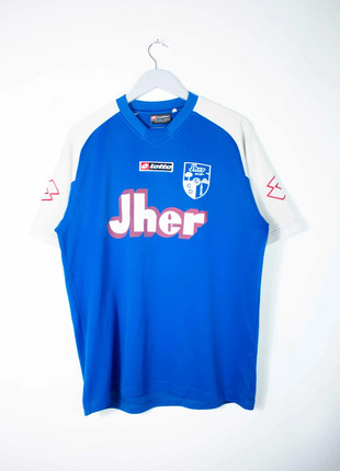 Soccer Shirt Faber Blue/White Vintage 90s Retro Football Shirt, marque: Vintage Dressing, état: Très bon état, taille: XL, 12,77 €, 14,11 € Protection acheteurs incluse