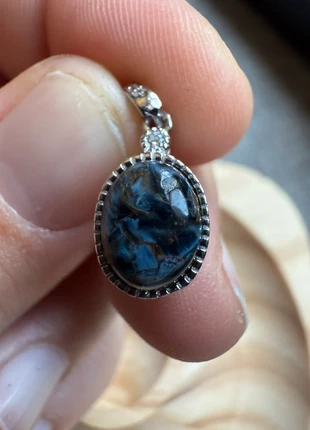 Pietersite Crystal S925 Pendant, brand: Crystal, condition: New without tags, £12.00, £13.30 includes Buyer Protection