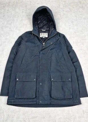 Barbour Beacon Hooded Bedale Jacket Matelassé Bleu Marine, brand: Barbour, condition: Very good, size: M, €109.90, €116.10 includes Buyer Protection Pro