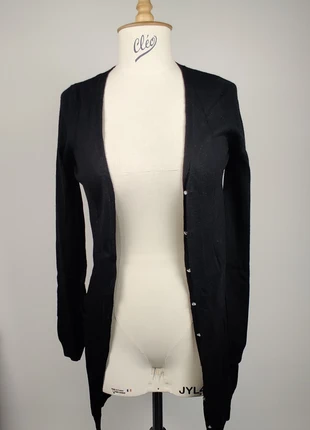 Gilet noir en laine et cachemire Caroll – taille 36, marca: Caroll, estado: Muy bueno, tamaño: S / 36 / 8, 39,90 €, 42,60 € Protección al comprador incluida