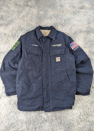 Carhartt Jacket Flame Resistant Cat 4 USA Publicity Rare Logo Embroidered, brand: Carhartt, condizioni: Ottime, taglia: M, €65.00, €68.95 include la Protezione acquisti