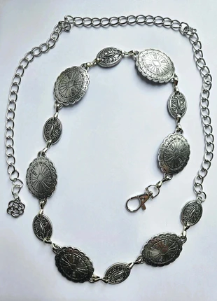 Ceinture chaîne vieilli métal argent, brand: sans marque, condizioni: Nuovo con cartellino, taglia: Regolabile, €9.90, €11.10 include la Protezione acquisti Pro