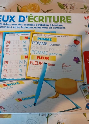 Jeux d'écriture, marca: Clementoni, estado: Bom, tamanho: 4 anos / 104 cm, €4.00, €4.90 inclui Proteção do Comprador