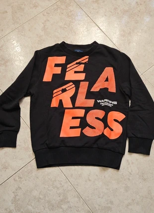 Felpa nera con stampa arancione Chicco taglia 6 anni, marque: Chicco, état: Très bon état, taille: 6 ans / 116 cm, 3,50 €, 4,38 € Protection acheteurs incluse