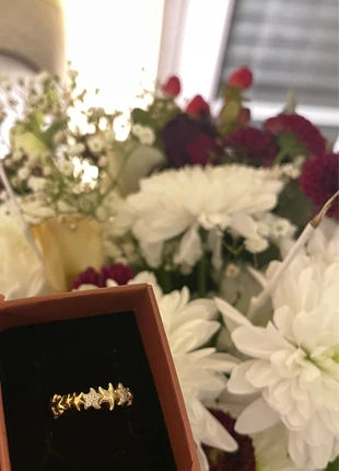 Thomas Sabo Gold Ring Sterne Zirkonia vergoldet Silber 925, marke: Thomas Sabo, zustand: Neu, größe: 48.1 mm / 15.3 mm Ø, 45,00 €, 47,45 € inklusive Vinted-Käuferschutz