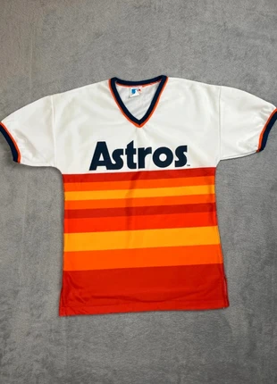 Maillot vintage MLB baseball Houston Astros 1970 1980 - blanc orange - S femme, marque: MLB, état: Très bon état, taille: S / 36 / 8, 20,60 €, 22,33 € Protection acheteurs (Pro) incluse