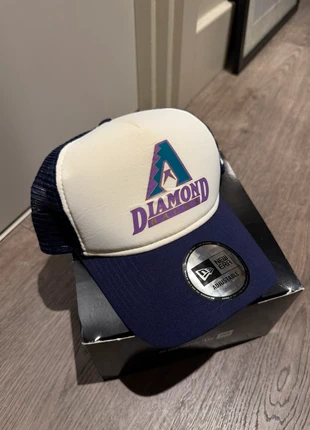 Arizona Diamondbacks New Era Adjustable Trucker, brand: New Era, condition: New with tags, size: One size, £18.00, £19.60 includes Buyer Protection