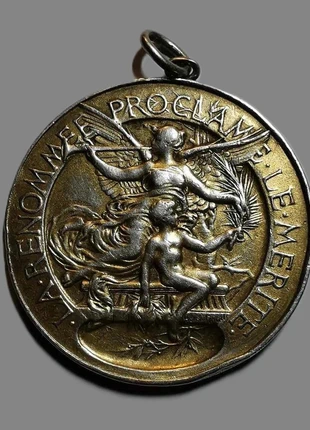 Médaille Argent La renommée proclame le mérite, condizioni: Ottime, €26.00, €28.00 include la Protezione acquisti