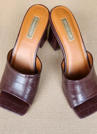 Talons chocolat taille 38, marke: Primark, zustand: Sehr gut, größe: 38, 3,00 €, 3,85 € inklusive Vinted-Käuferschutz