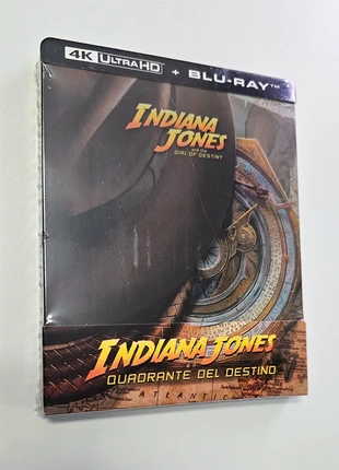 Steelbook Indiana Jones 4K Teschio di Cristallo UHD Nuovo/Sigillato, zustand: Neu, mit Etikett, 49,99 €, 53,19 € inklusive Vinted-Käuferschutz