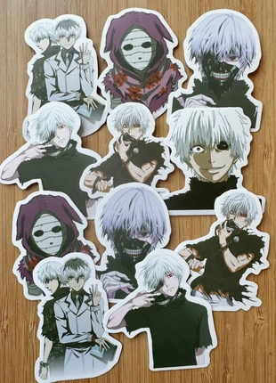 Lot de 11 stickers autocollants Tokyo Ghoul, marque: Tokyo Ghoul, état: Neuf sans étiquette, taille: Taille unique, 1,50 €, 2,28 € Protection acheteurs incluse
