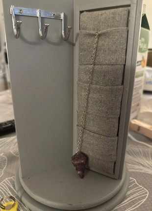 Pendule lepidolite, marque: Pierre, état: Neuf sans étiquette, 6,00 €, 7,00 € Protection acheteurs incluse