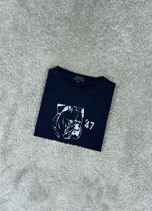 Navy bleu Ralph Lauren t-shirt - S, merk: Ralph Lauren, staat: Heel goed, maat: S / 36 / 8, € 7,50, € 8,58 inclusief Kopersbescherming