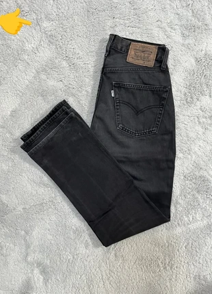 Jean Levi’s Orange Tab Vintage 595 noir - Coupe droite double ourlet - W28L30-32 (FR38), marque: Levi's, état: Très bon état, taille: W28 | FR 38, 27,10 €, 29,16 € Protection acheteurs (Pro) incluse