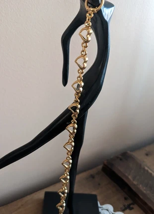 🎀 Bracelet cœurs métal doré 😊, condition: Very good, €7.90, €9.00 includes Buyer Protection