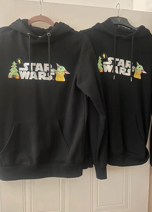 Star Wars black Christmas hoodies - Mens XS, brand: Star Wars, condition: Very good, size: XS, £8.00, £9.10 includes Buyer Protection