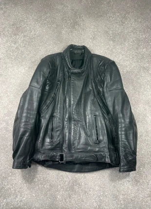 Veste en cuir / veste de moto épaisse noir akaso internationale. Cuir véritable., marke: Akaso, zustand: Sehr gut, größe: M, 49,90 €, 53,10 € inklusive Vinted-Käuferschutz