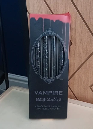 Black taper vampire tears alternative gothic emo hororr bleeding candles, brand: Alternative, condition: New without tags, £15.00, £16.45 includes Buyer Protection