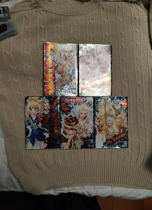 Lot mangas tomes 1 à 5 "Dr Stone", estado: Bom, €12.50, €13.83 inclui Proteção do Comprador