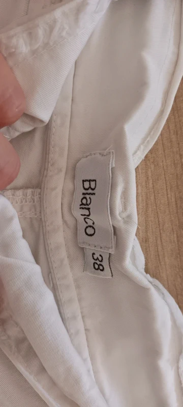 Short en jean blanc - photo numéro 2