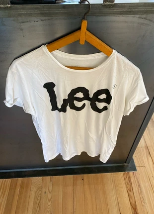 T-shirt blanc Lee Cooper, marca: Lee, estado: Satisfatório, tamanho: S / 36 / 8, €3.00, €3.85 inclui Proteção do Comprador