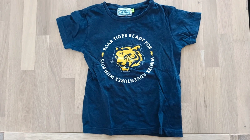 Tee shirt manches courtes la fabrique des garçons 6ans