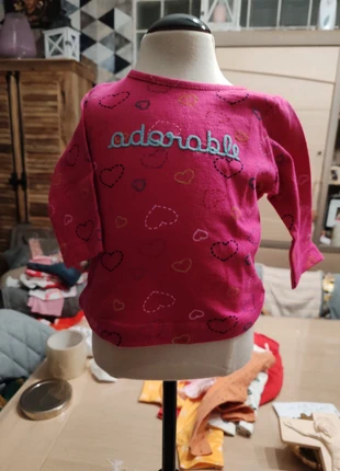 Haut fille, brand: Mots d'enfants, condition: New without tags, size: 1-3 months / 56 cm, €2.00, €2.80 includes Buyer Protection