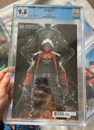 Red Hood #51 variant cover CGC 9.8 Jason Todd Batman DC comics, condition: New with tags, €160.00, €168.70 includes Buyer Protection